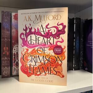 A Heart Of Crimson Flames By A.K. Mulford ARC